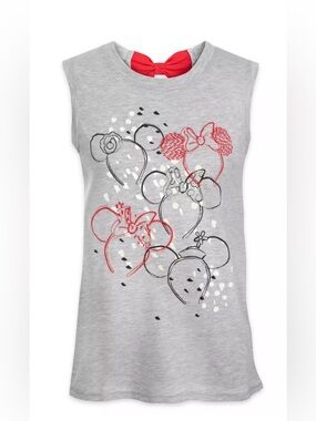 Minnie Mouse Bow Tank Top for Adults